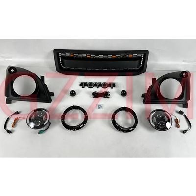 Toyota Plastic ABS PP Front Bumper Grille Fog Light Body Kits For Prado 2002-2009