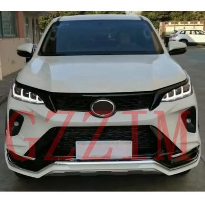 ABS Plastic Front And Rear Bumper Body Kits For Fortuner 2016 - 2021