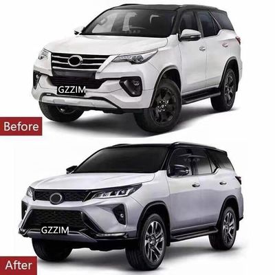 Toyota Body Kit For Fortuner 2021 Front Rear Bumper Bodykit Full Set Kit