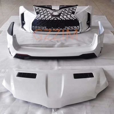 other auto parts front and rear  lm style body kit with hood for toyota sienna 2011-2020