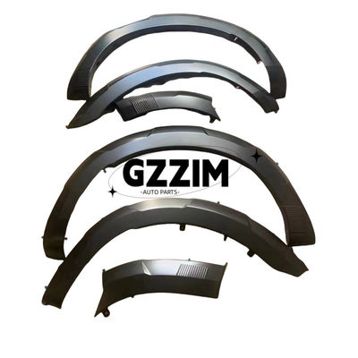 ISUZU DMAX 2024 Wheel Brow Fender Flares Black Mudguard