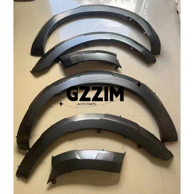 ISUZU DMAX 2024 Wheel Brow Fender Flares Black Mudguard