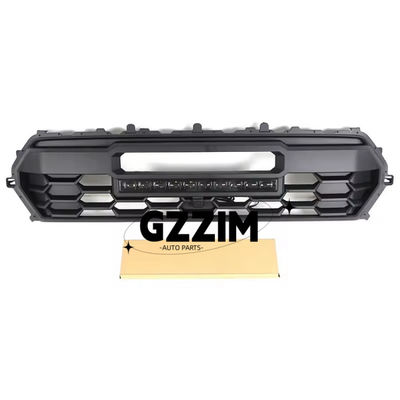 Toyota Tacoma 2024 ABS Mesh Front Grille With Light Bar Black Car Grille Front Middle Grille