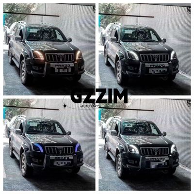 Auto Car Light Modified Head Light For Toyota Prado FJ120 2003-2008 Type 2