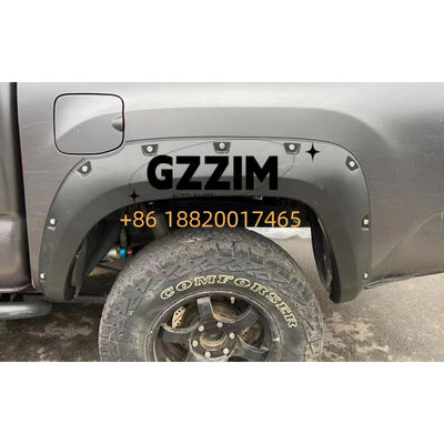 Czarny plastikowy koło samochodowe Fender Flares Toyota Tacoma 2016-2022 Koło Wyebrow