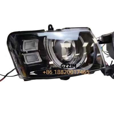 ABS Plastikowe światła główne samochodowe LED przednia lampa dla Nissan Patrol Y61 2014
