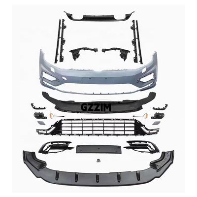 VW Golf 7.5 R 2017-2019 Car Body Kit For Golf 7.5 R 2017-2019 Black White Color