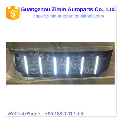 Modified LED Front Middle Grille Customization Part For Nissan NP300 2015-2016