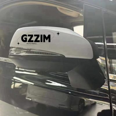 ABS Plastic Car Side Mirror With Steering Lamp For Alphard 2011 Upgrade To 2018