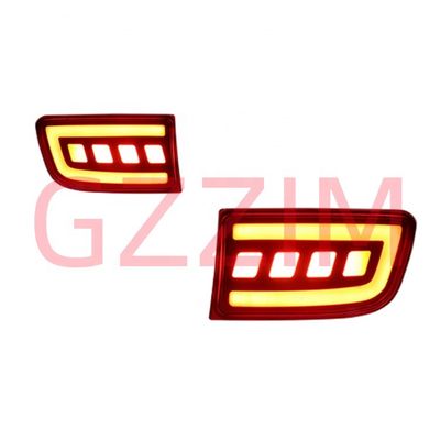 LED Bumper Light Rear Fog Lamp Brake Light Dynamic Turn Signal Reflector For Prado