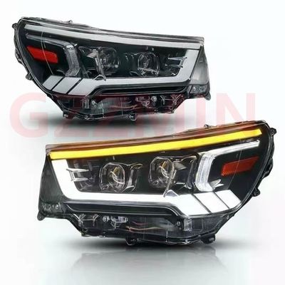 Plastikowe czarne reflektory samochodowe LED dla Toyota HILUX REVO ROCCO