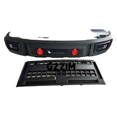 Zestaw nadwozia samochodu Mitsubishi Triton 2024 Front Bumper Guard Z Grill Plastic Z Czarnym