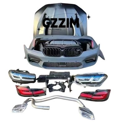 BMW Modernizacja Części pełne zestawy plastikowych zderzaków maszyna Fender światło dla F18 Modernizacja do stylu G38