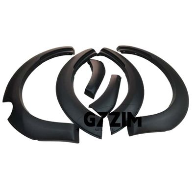 Plastic Black / White Car Fender Flare For Mazda BT50 2012 Wheel Fender Flares